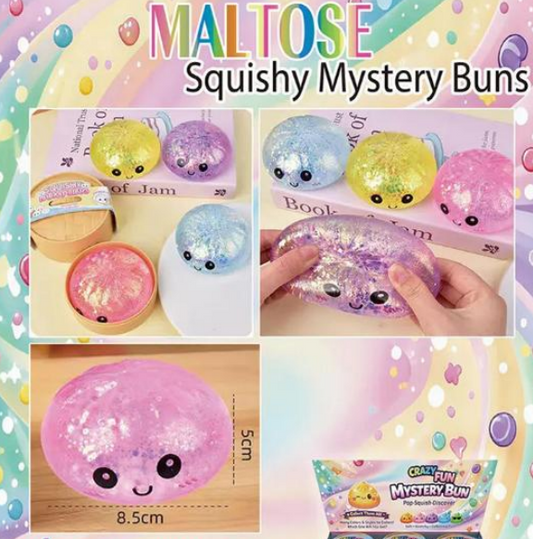 Puka Creations: Squishy Mystery Buns - Maltose - Random Colors - Golden Apple Comics