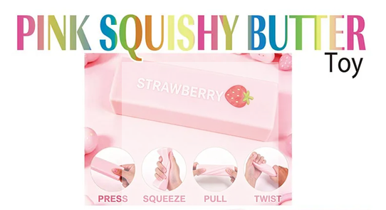 Puka Creations: Squishy Butter - Pink