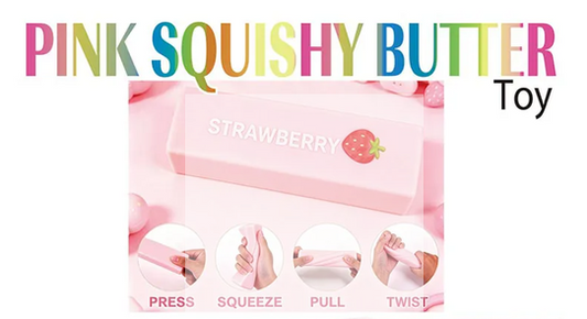 Puka Creations: Squishy Butter - Pink - Golden Apple Comics