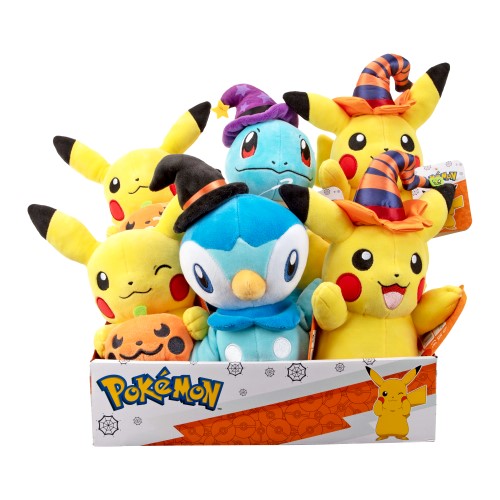 Pokemon 8 Inch Plush Halloween Edition - Choose your favorite