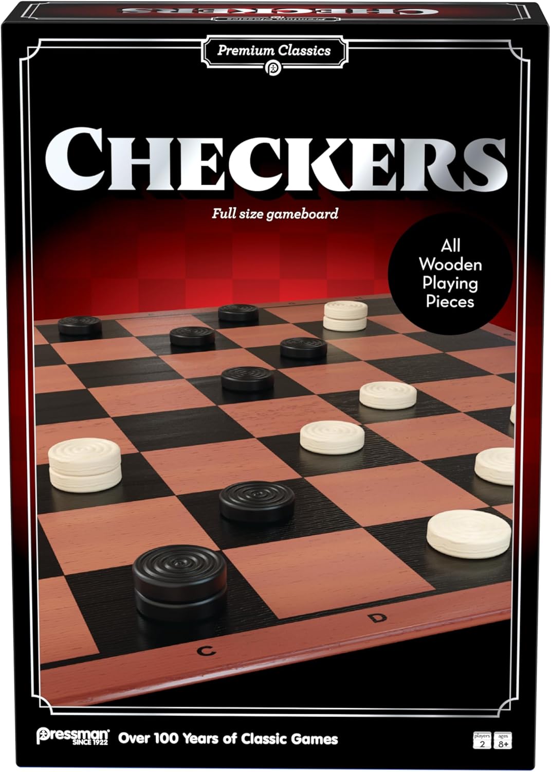 Pressman Premium Classics: Checkers - Golden Apple Comics