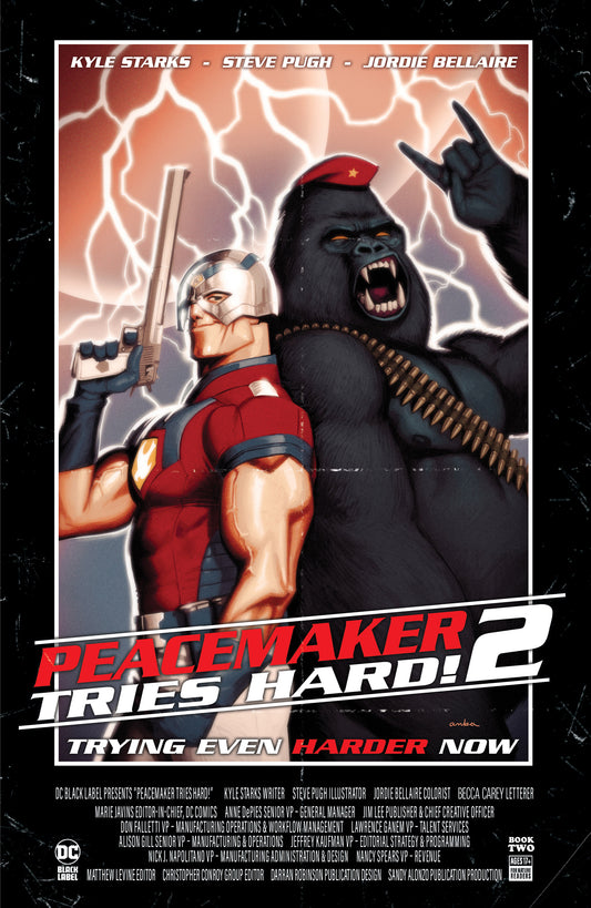 Peacemaker Tries Hard #2 (Of 6) C Kris Anka Movie Poster Variant (Mr) (06/06/2023) Dc