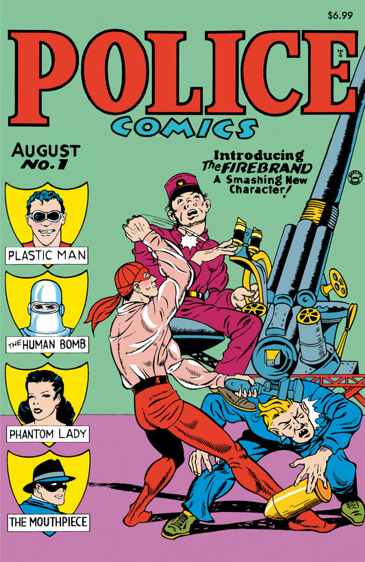 Police Comics #1 Facsimile Edition (08/07/2024) DC