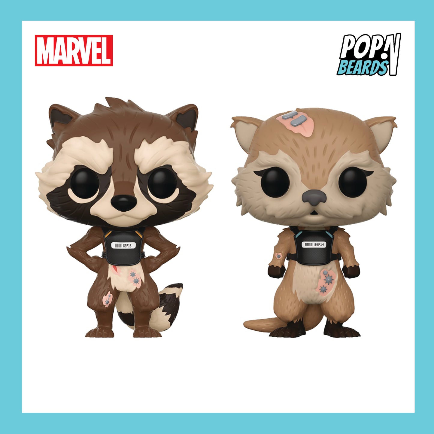 POP! Marvel: GOTG, Rocket and Lylla (2-PK)