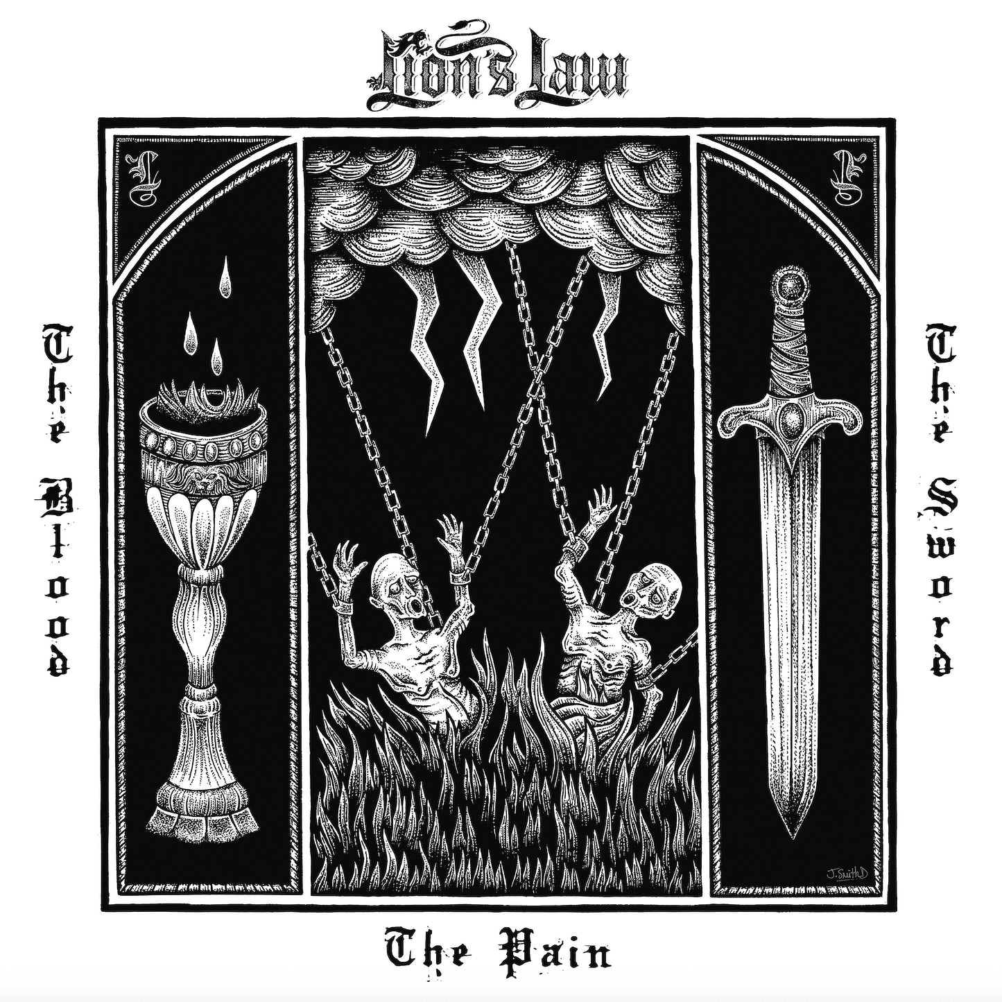 Lion's Law - The Pain, The Blood, And The Sword Vinyl LP Record