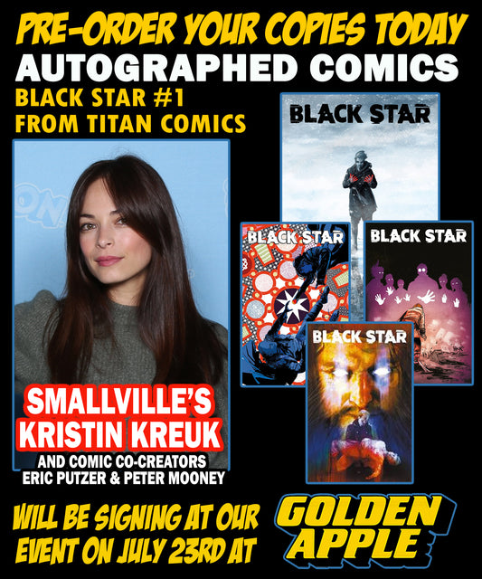 Black Star #1 (Of 5) A Martin Simmonds SIGNED Kristin Kreuk Eric Putzer (07/29/2026) Titan