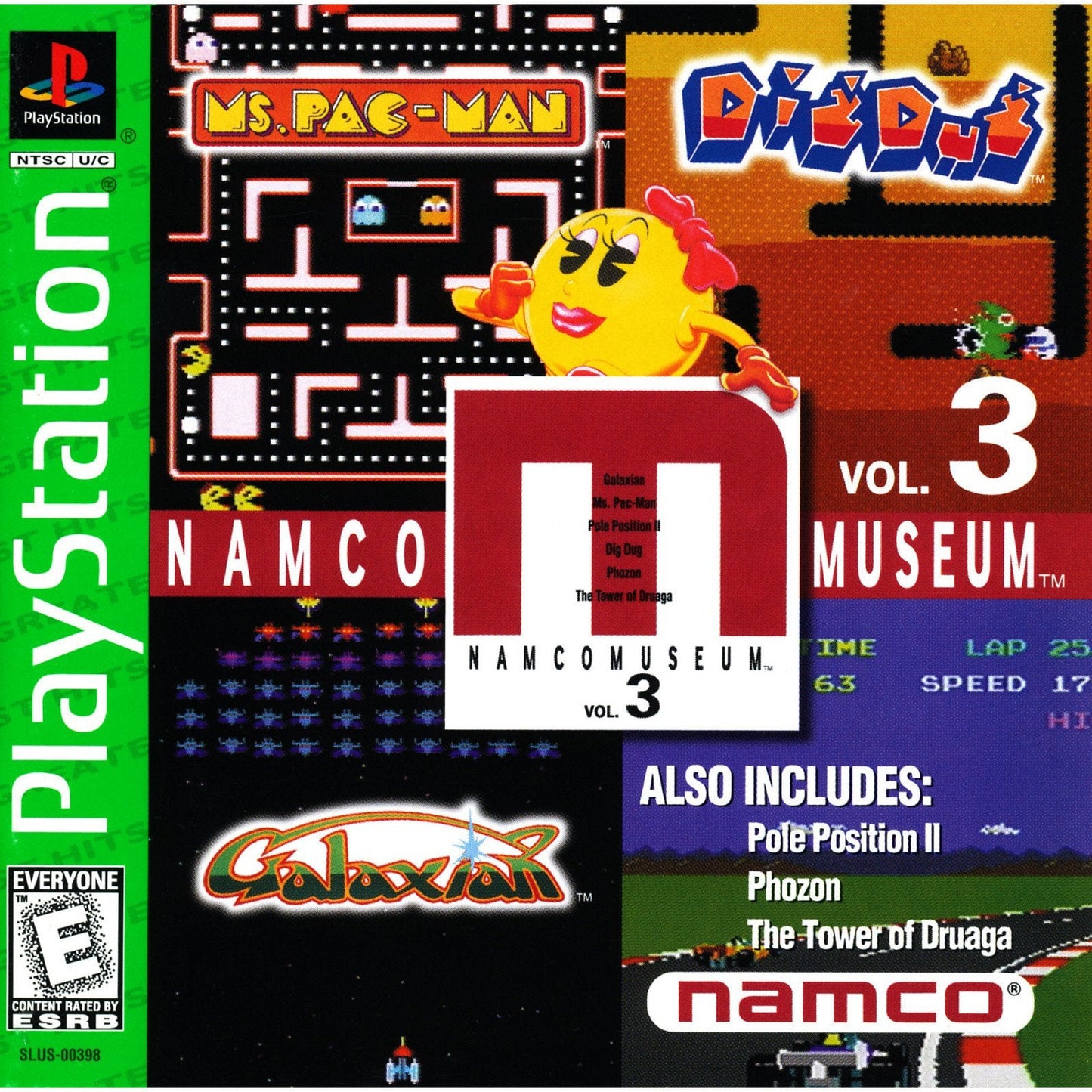 Namco Museum Vol. 3 (Greatest Hits) (Playstation)