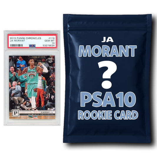 Ja Morant PSA 10 Graded Rookie Basketball Card Mystery Pack