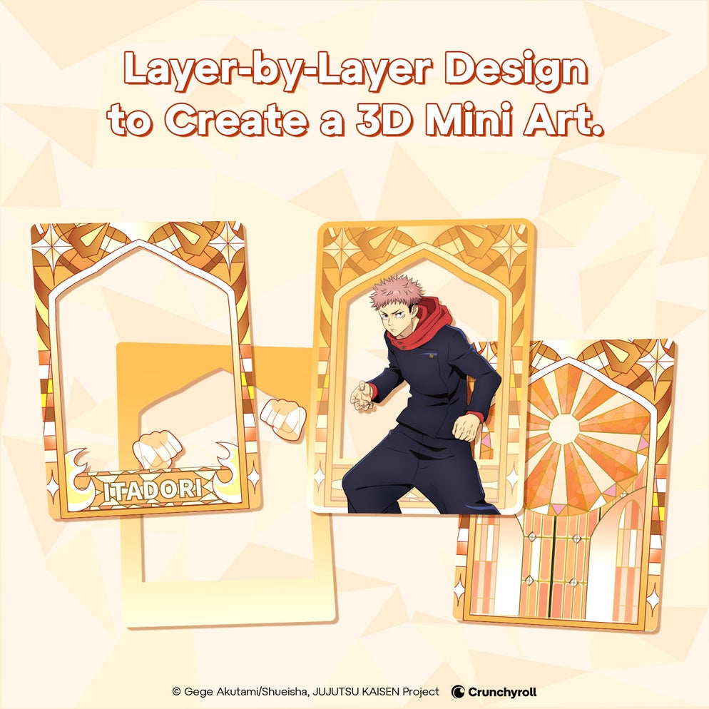 Puremind: Mini Art - Jujutsu Kaisen - Sorcery Prism Pane Series - Blind Box - Golden Apple Comics