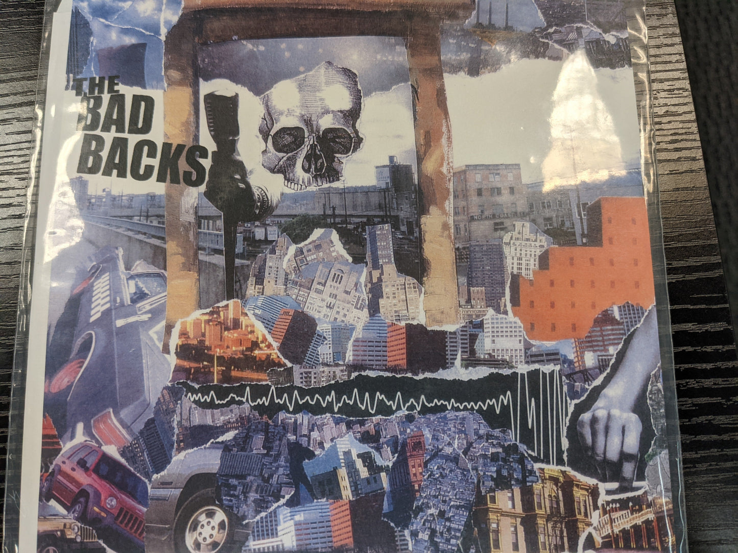 Bad Backs – Tombstone Town Purple Color Vinyl 7" Record