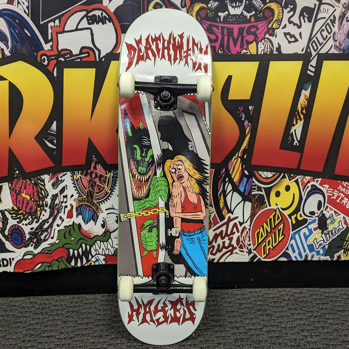 DEATHWISH JH "423" 8.38" COMPLETE SKATEBOARD