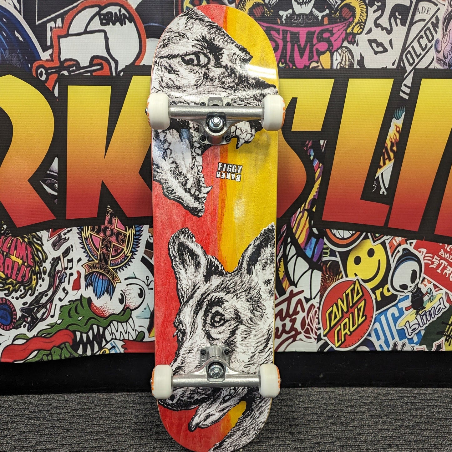 BAKER JF "YELLER" 8.47" COMPLETE SKATEBOARD