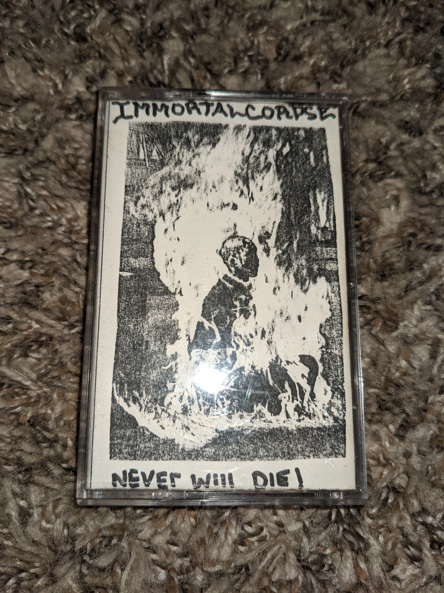 Immortal Corpse - Will Never Die! Cassette *USED 1992 RELEASE*