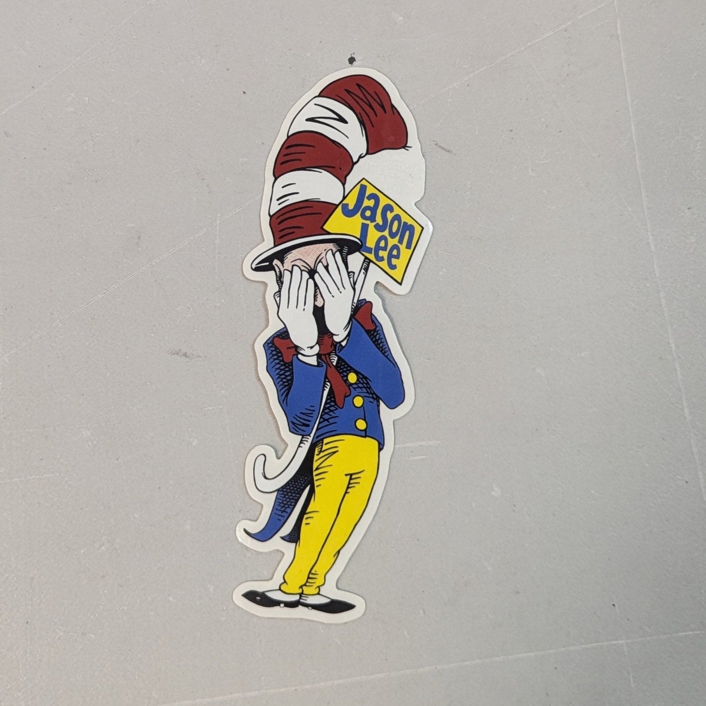 Prime x Jason Lee "Cat In The Hat" LTD 5" Skateboard Sticker