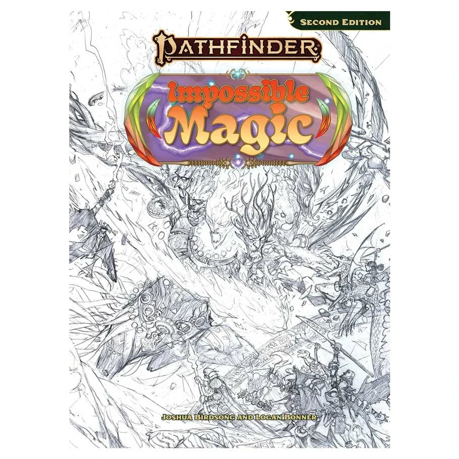 Pathfinder: Impossible Magic Sketch Cover (2E)