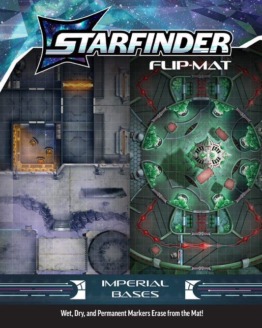 Starfinder: Flip-Mat - Imperial Bases - Golden Apple Comics