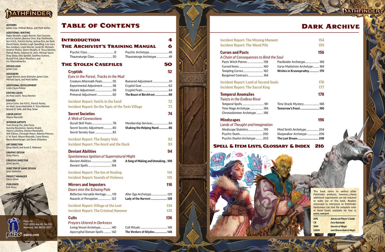 Pathfinder: Dark Archive - Pocket Edition (2E) (Remaster) - Golden Apple Comics