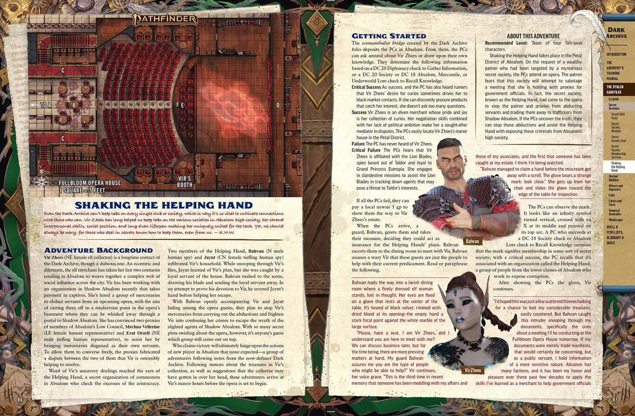 Pathfinder: Dark Archive Sketch Edition (2E) (Remaster) - Golden Apple Comics