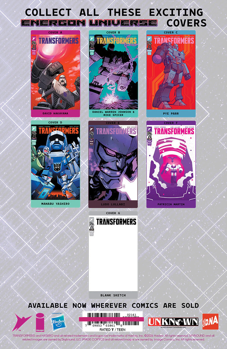 [FOIL] TRANSFORMERS #31 DAVID NAKAYAMA CONVENTION EXCLUSIVE VIRGIN VAR (04/08/2026) - Golden Apple Comics