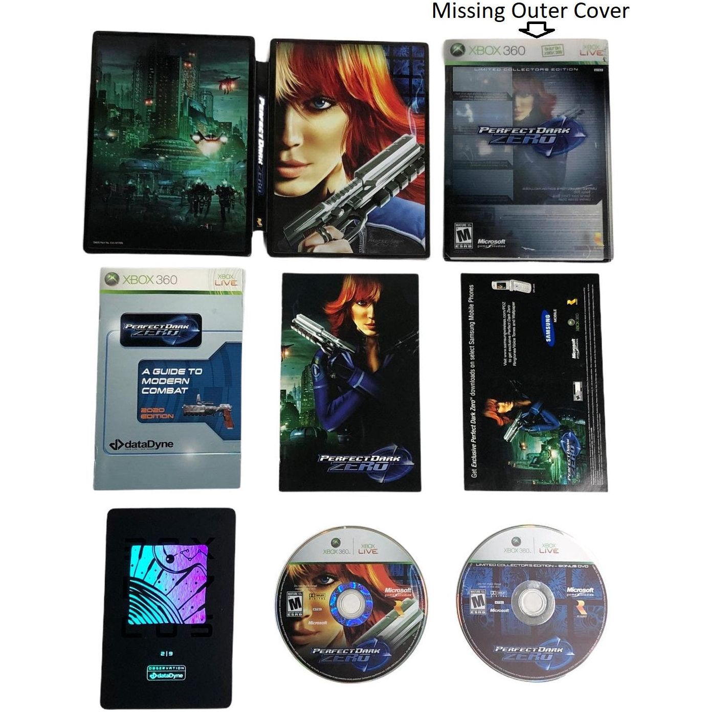 Perfect Dark Zero Edition Collector Limitée Steelbook Xbox 360 Complet Perfect Dark Zero Edition Collector Limitée Steelbook Xbox 360 Complet