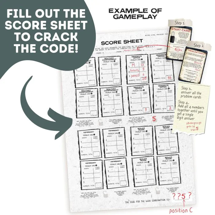 Phone Escape Room - Shackle Prison - Golden Apple Comics