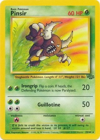 PCG: 025/064 Jungle, Pinsir