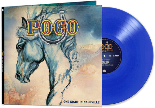 Poco One Night In Nashville (Transparent Blue) (Colored Vinyl, Limited Edition) [Vinyl]