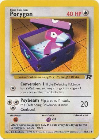 PCG: 048/082 Team Rocket, Porygon