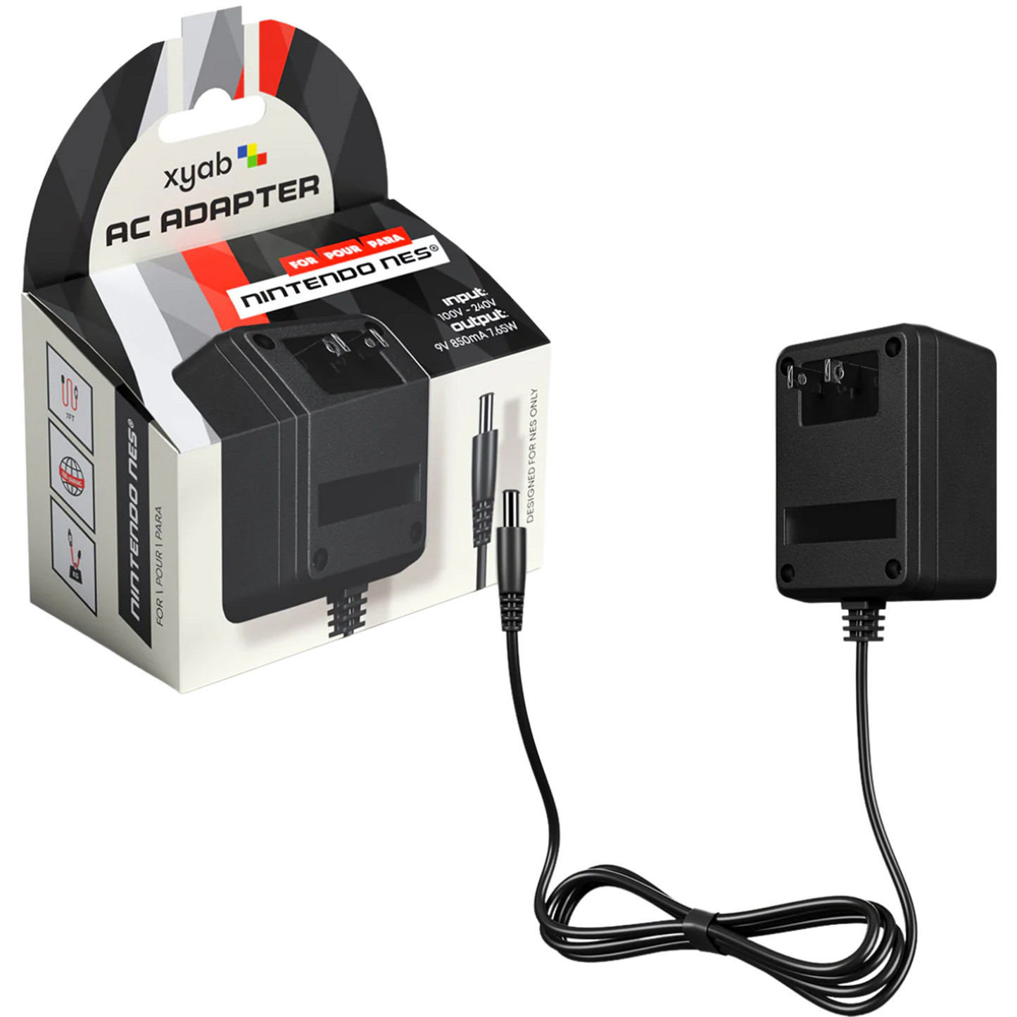 Power Adapter Compatible With Nintendo NES