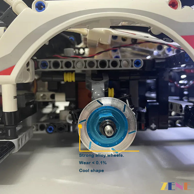 Power Functions Kit for LEGO Porsche 911 RSR #42096 (High Performance Brushless Motorized RC)