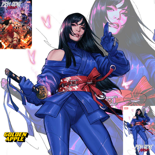 Psylocke Ninja #2 A1 Cover Set Of 6 1:25 1:50 (02/25/2026) Marvel