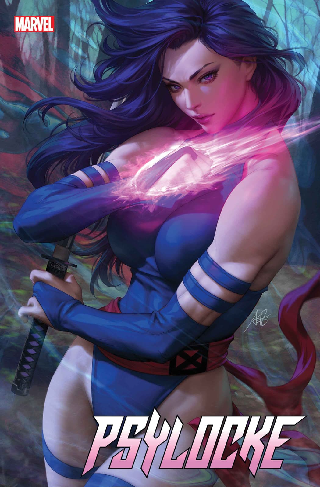 Psylocke #1 F Stanley Lau Artgerm Variant (11/13/2024) Marvel