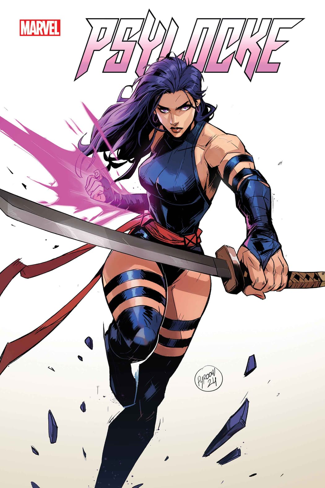 Psylocke #1 B Hicham Habchi Variant (11/13/2024) Marvel