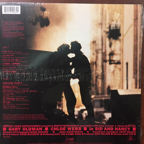 Soundtrack - Sid & Nancy: Love Kills OST Vinyl LP Record