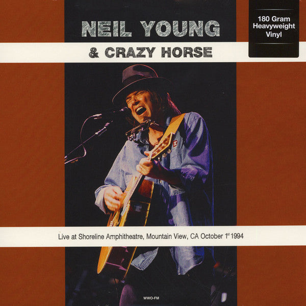 YOUNG, NEIL & CRAZY HORSE – Live at Shoreline Amphitheatre, CA 1994 [180G] Vinyl LP Record