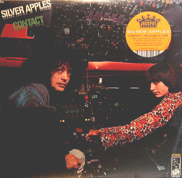 Silver Apples ‎– Contact Blue Color Vinyl LP Record