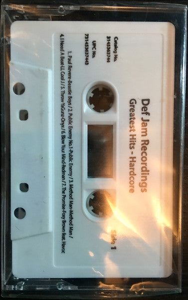 Compilation - Def Jam's Greatest Hits: Hardcore Cassette