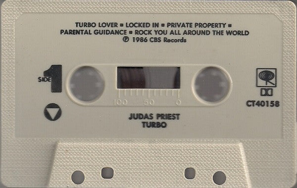 Judas Priest – Turbo Cassette *Used 1986 Release*