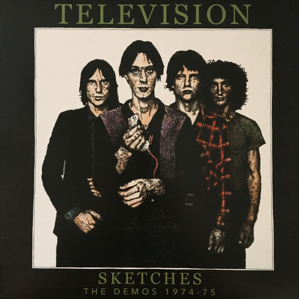 Television – Sketches: The Demos 1974-75 Red Color Vinyl LP Record *Unofficial Release*