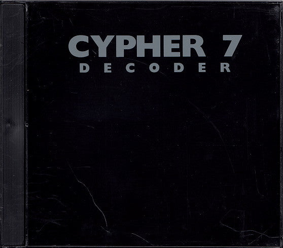 Cypher 7 – Decoder CD *Used 1994 Release*