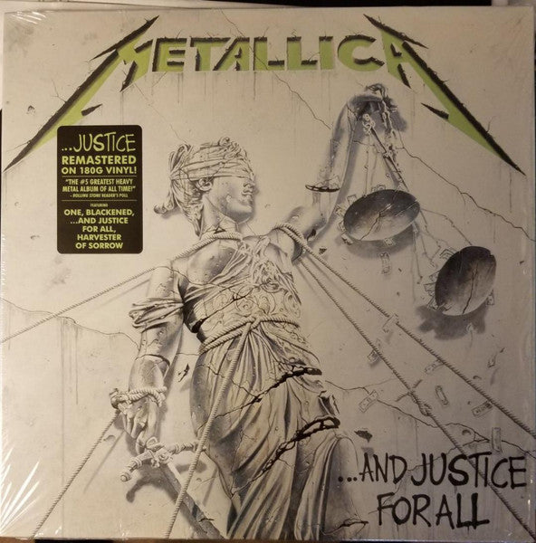 Metallica - ...And Justice For All Vinyl 180G 2xLP Vinyl LP Record