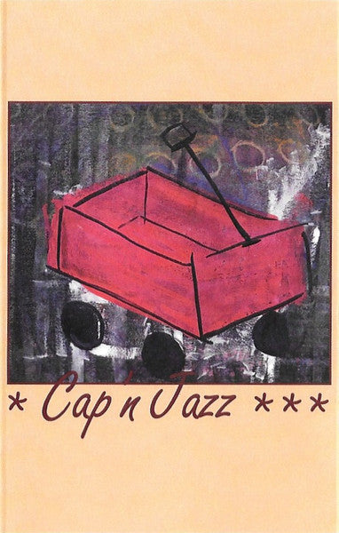 Cap'n Jazz – Burritos, Inspiration Point, Fork Balloon Sports, Cards In The Spokes, Automatic Biographies, Kites, Kung Fu, Trophies, Banana Peels We've Slipped On, And Egg Shells We've Tippy Toed Over Red Color Cassette