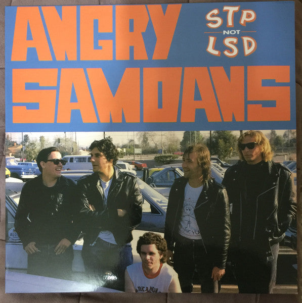 Angry Samoans – STP Not LSD Blue Color Vinyl LP Record *Unofficial Release*