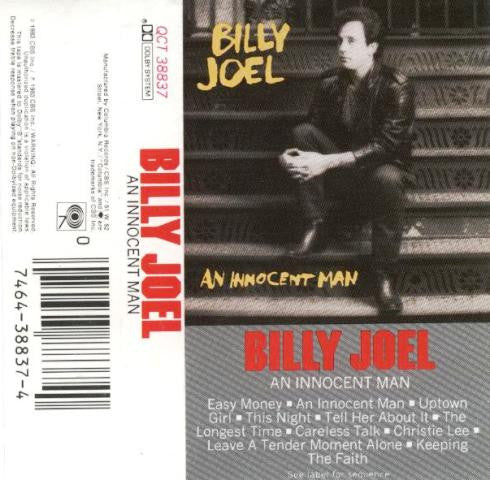 Billy Joel – An Innocent Man Cassette *Used 1983 Release*