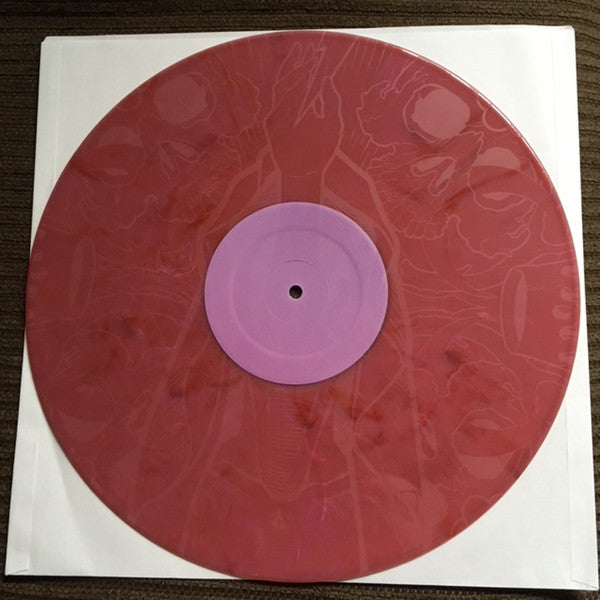 The Great Sabatini / Great Falls – Great Sabatini / Great Falls Split 12" Rose Color Vinyl LP Record W/ Laser Etching B-Side