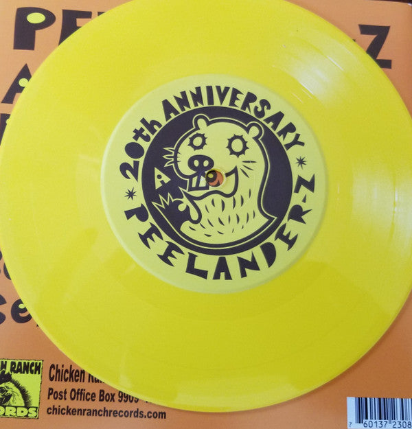 Peelander-Z - 20th Anniversary EP Yellow Color Vinyl 7" Record