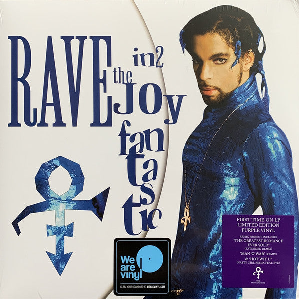 Prince ‎– Rave In2 The Joy Fantastic 2xLP Purple Color Vinyl LP Record