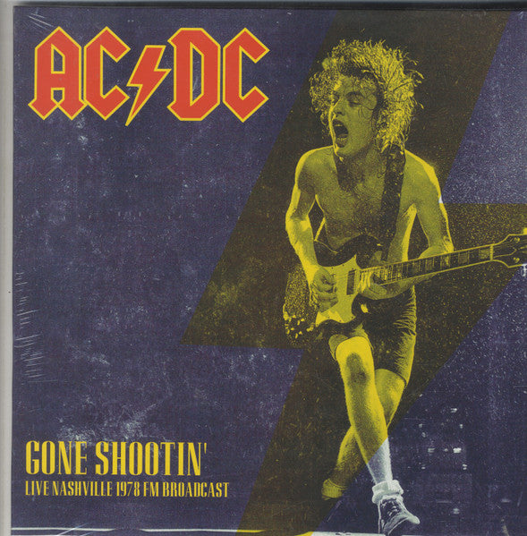 AC/DC – Gone Shootin' Live Nashville 1978 FM Broadcast Vinyl LP Record *Unofficial Release*