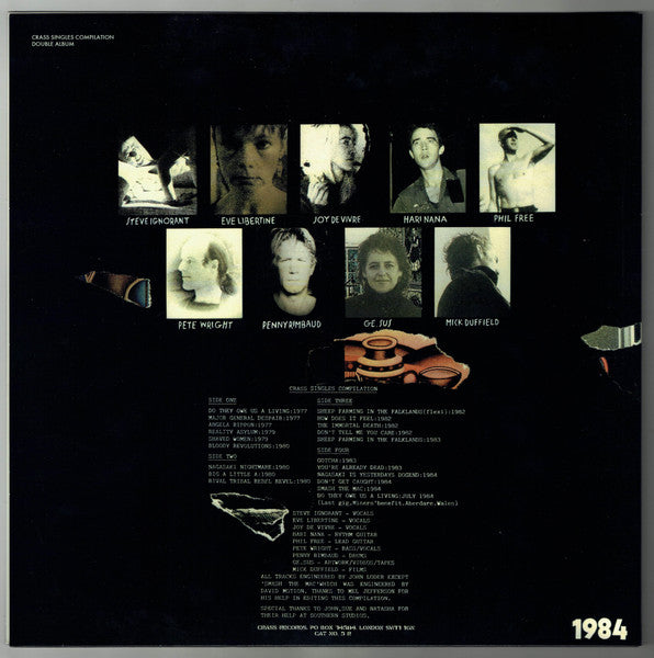 Crass – Best Before 1984 2x Vinyl LP Record
