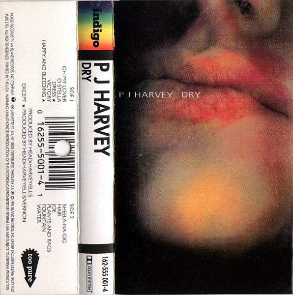 PJ Harvey – Dry Cassette *Used 1992 Release*